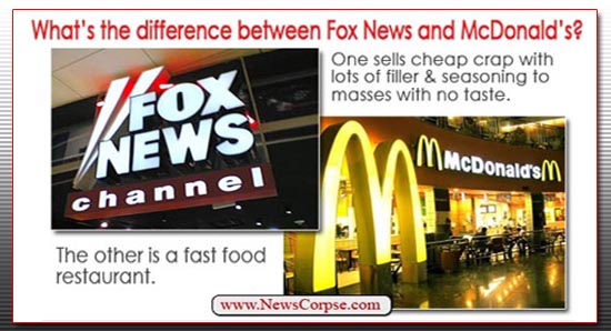 Fox News McDonalds