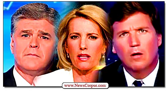 Fox News, Sean Hannity, Laura Ingraham, Tucker Carlson